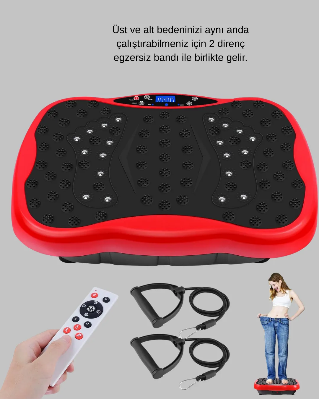 Evde Fitness İçin Titreşimli Plate Spor Platformu