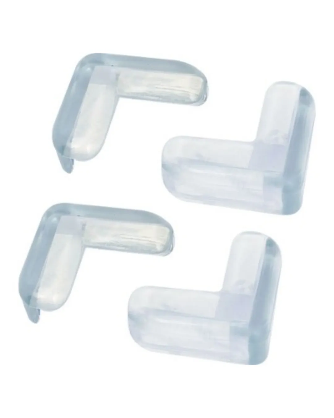 Mobilya Köşe Koruyucu 4 Lü Set Şeffaf Masa Kenarı Koruma Aparatı