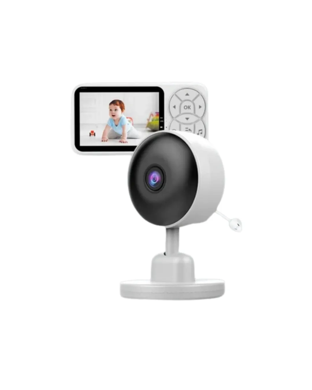 FHSS Teknolojili Güvenli Bebek Monitörü Net Görüntü