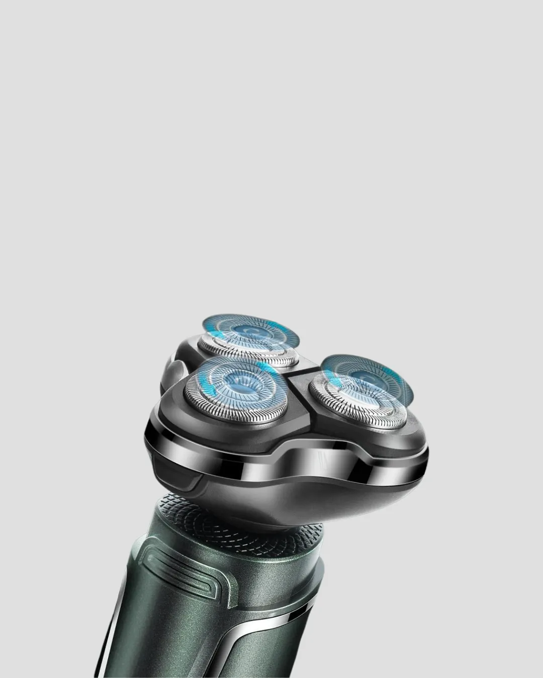 3D Akıllı Kesim Teknolojili Şarjlı Tıraş Seti – 3 Başlıklı, Paslanmaz Çelik Bıçaklı