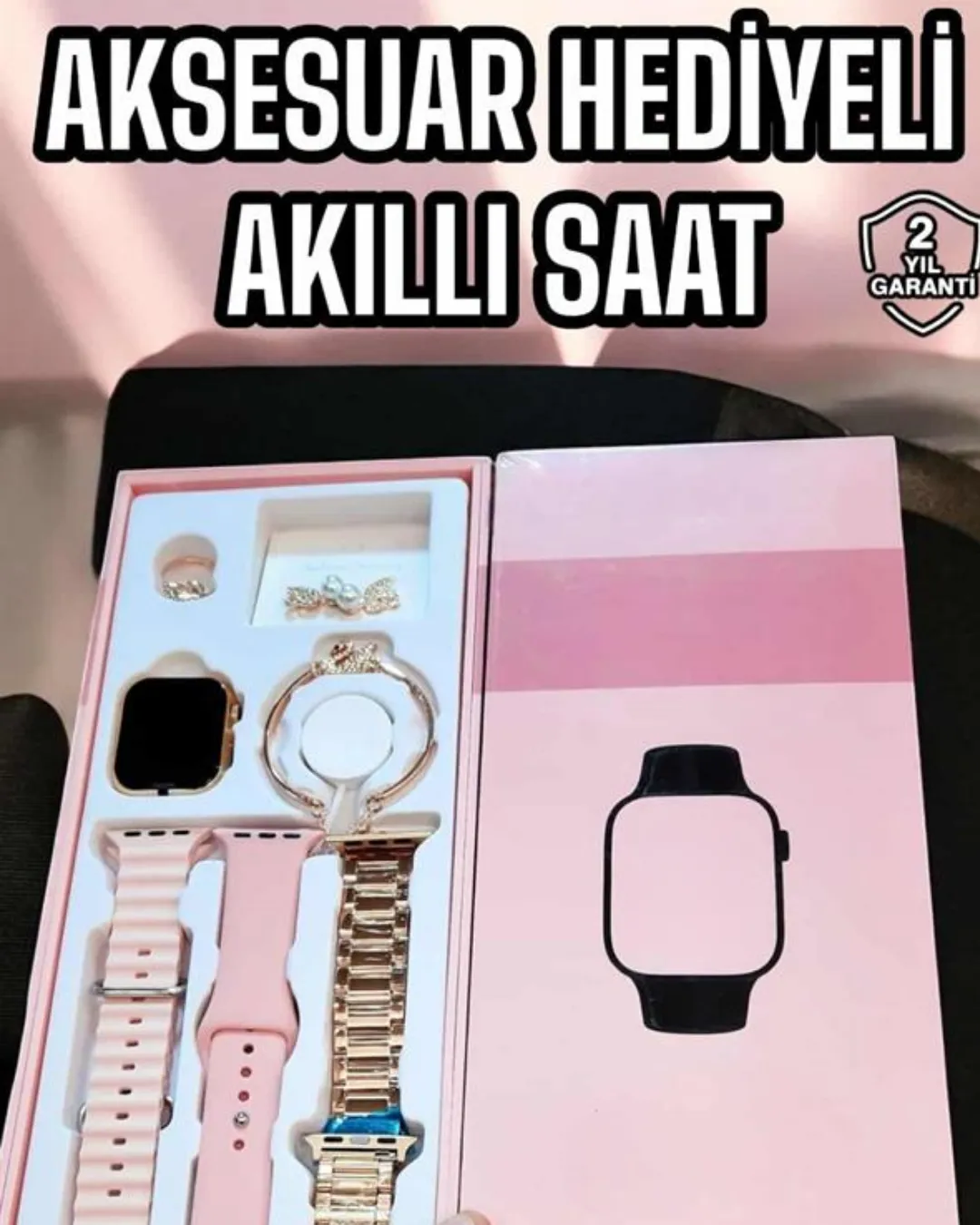 Akıllı Saat Sesli Görüşme Bildirim Görme Uyku ve Sağlık Takibi