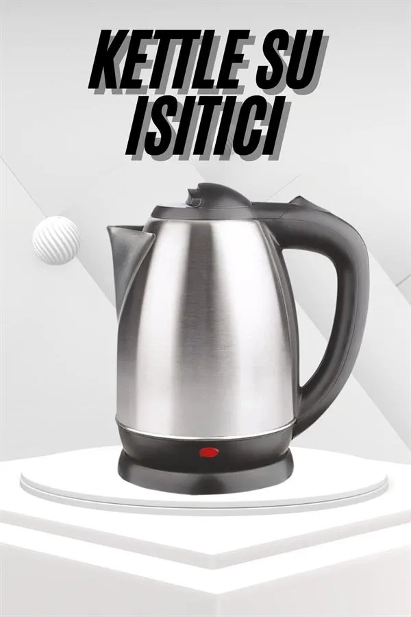 Yeni Nesil Saplı Uzun Ömürlü Paslanmaz Çelik Su Isıtıcı Kettle