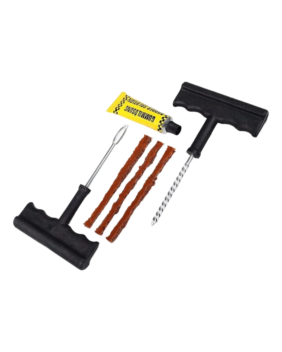 Acil Durumların Kurtarıcısı Çok Amaçlı Lastik Tamir Seti