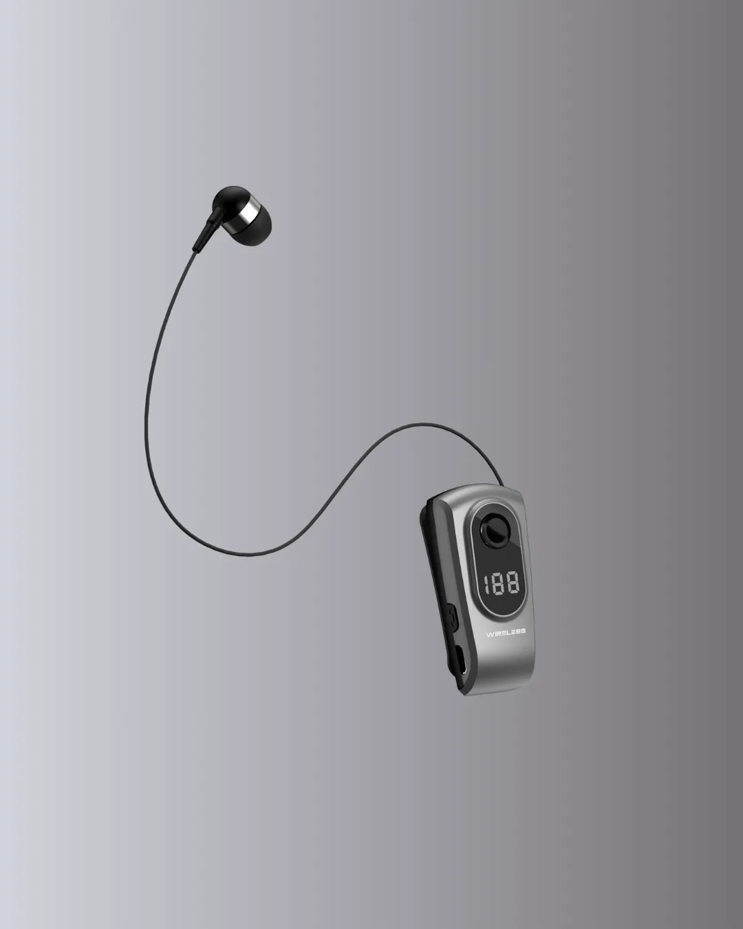 Titreşimli Bluetooth Kulaklık – Uzun Pil Ömrü, Dijital Ekranlı Kablosuz Tasarım