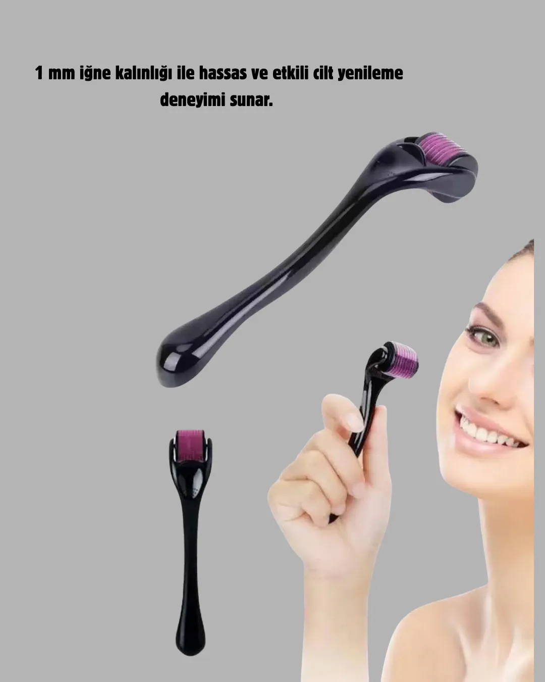 Dermaroller + Siyah Nokta Temizleyici Setı