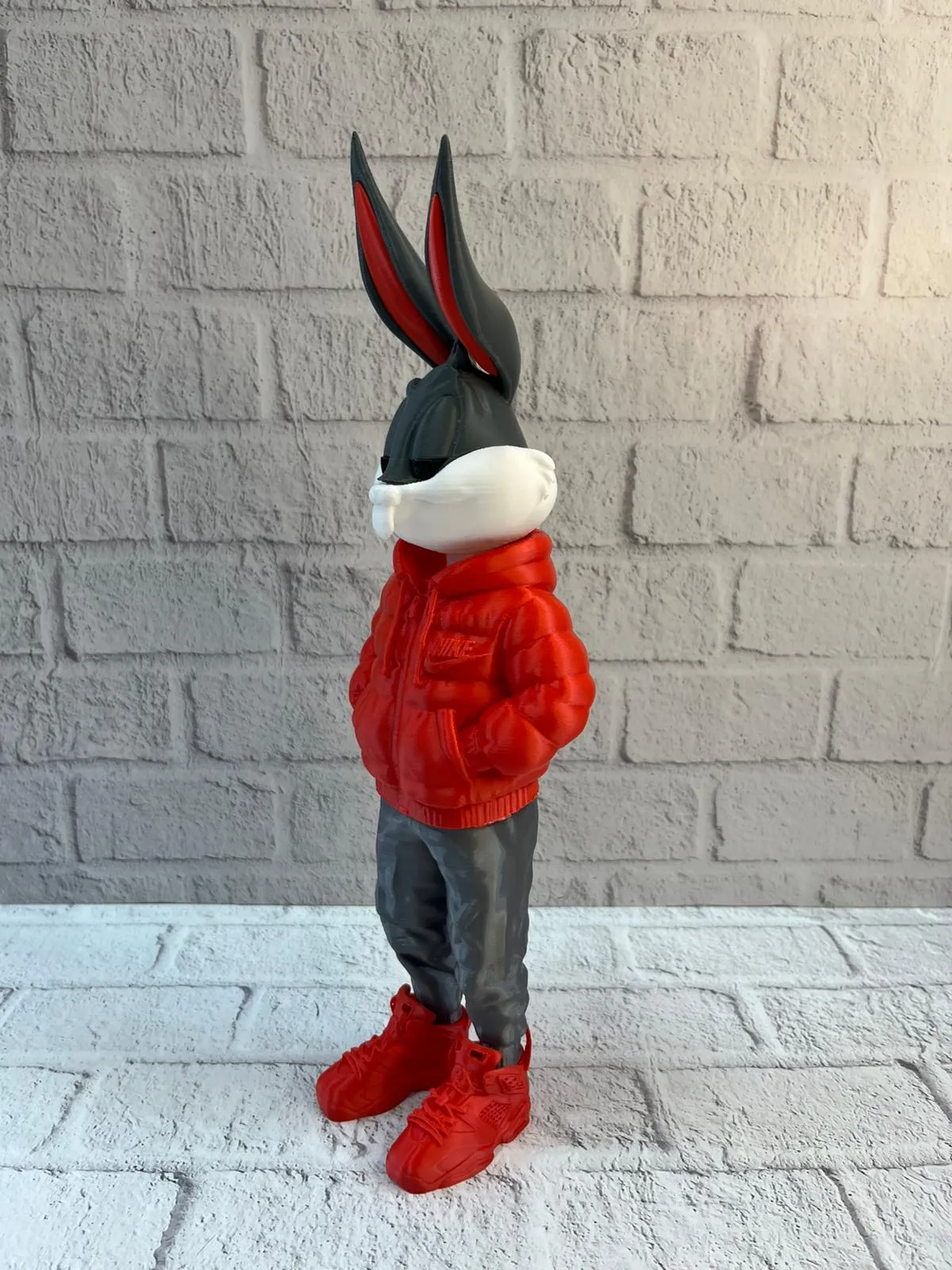 Bugs Bunny Büyük Boy Figür 10×34 cm Salon Dekoru
