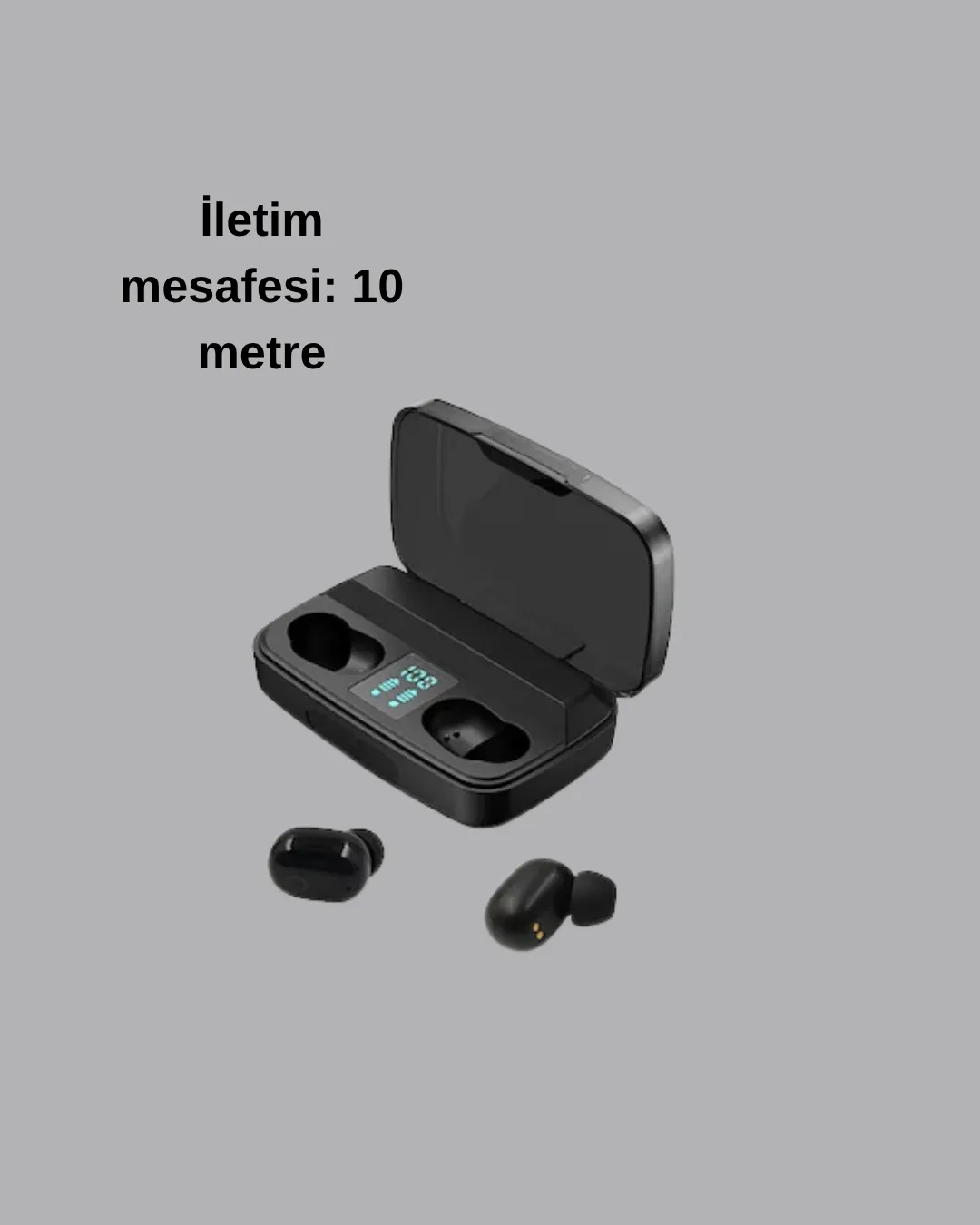 A10s TWS Bluetooth 5.0 Kulaklık – Powerbank’li Şarj Kutusu, Dokunmatik Kontrol, Gerçek Stereo