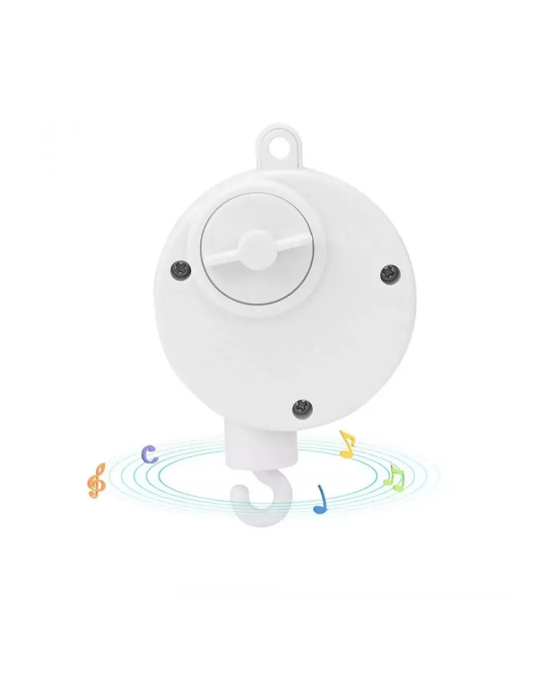 Pil Gerektirmeyen Bebek Uyutucu Müzik Kutusu Pratik Asılabilir Model