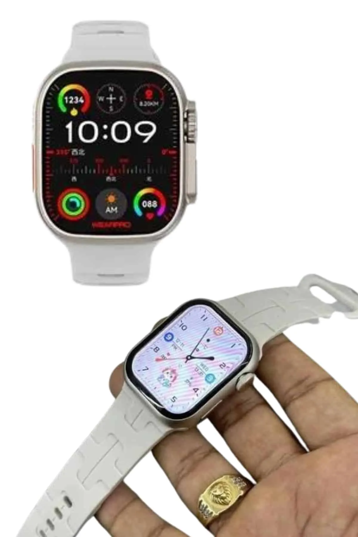 Yeni Nesil Akıllı Saat Amoled Ekran Yüksek Çözünürlüklü 41 mm Kasa