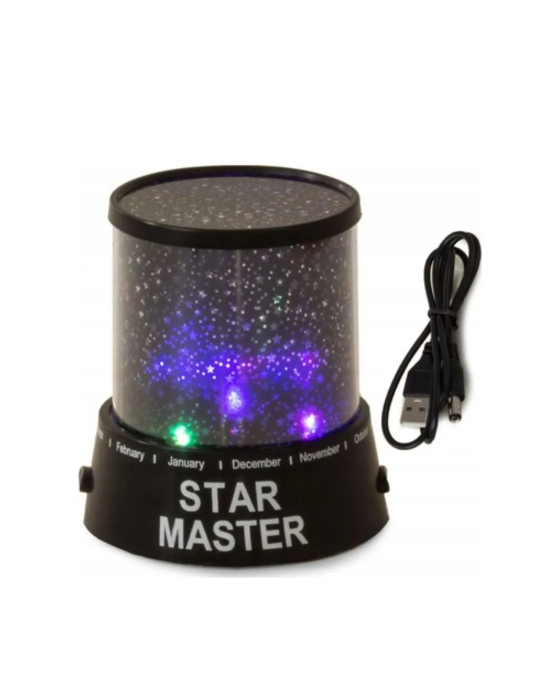 LED Yıldız Projeksiyon Lambası Romantik Oda Atmosfer Işığı