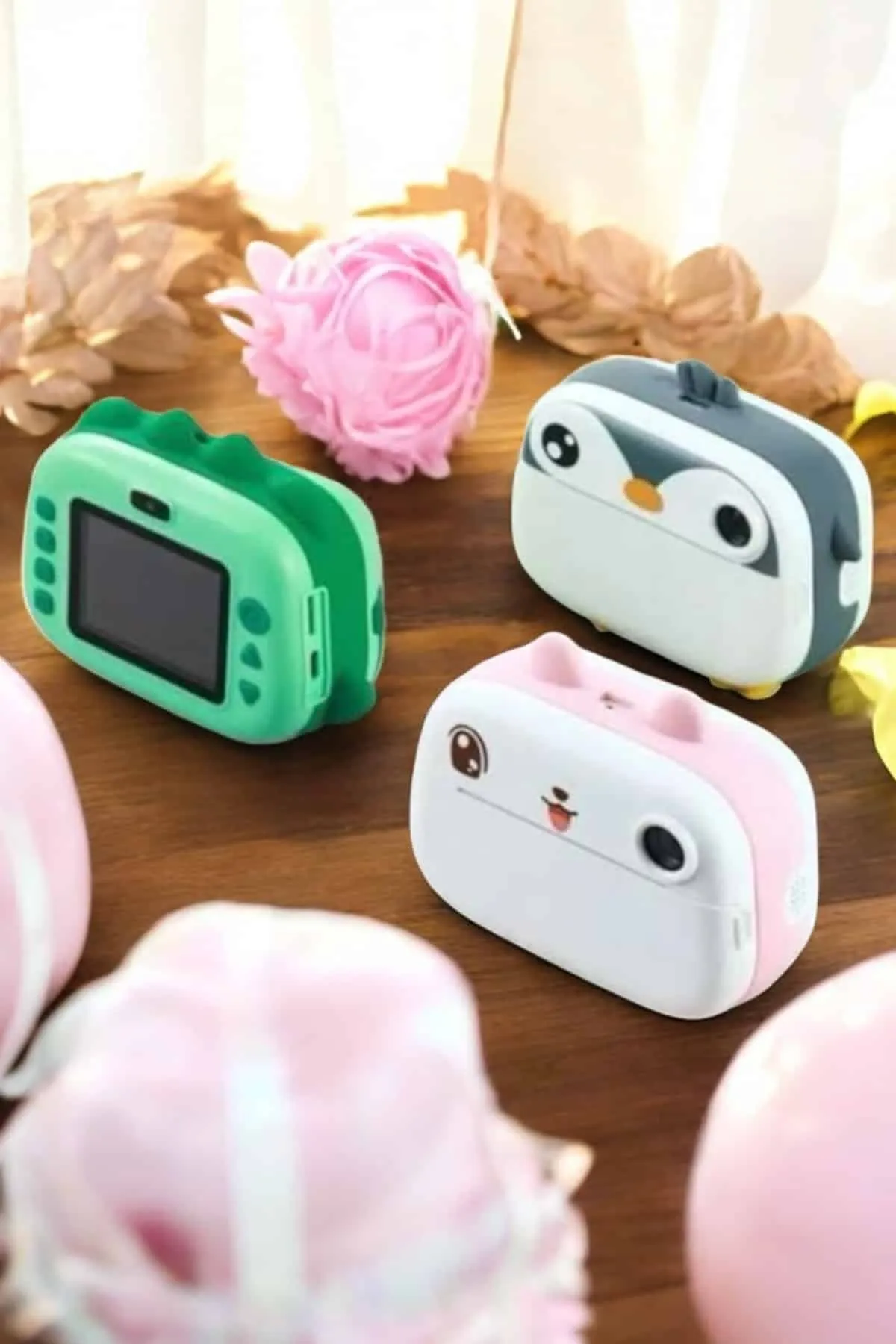 Çocuklar İçin Özel Fotoğraf Makinesi Printer Kamera Taşınabilir HD