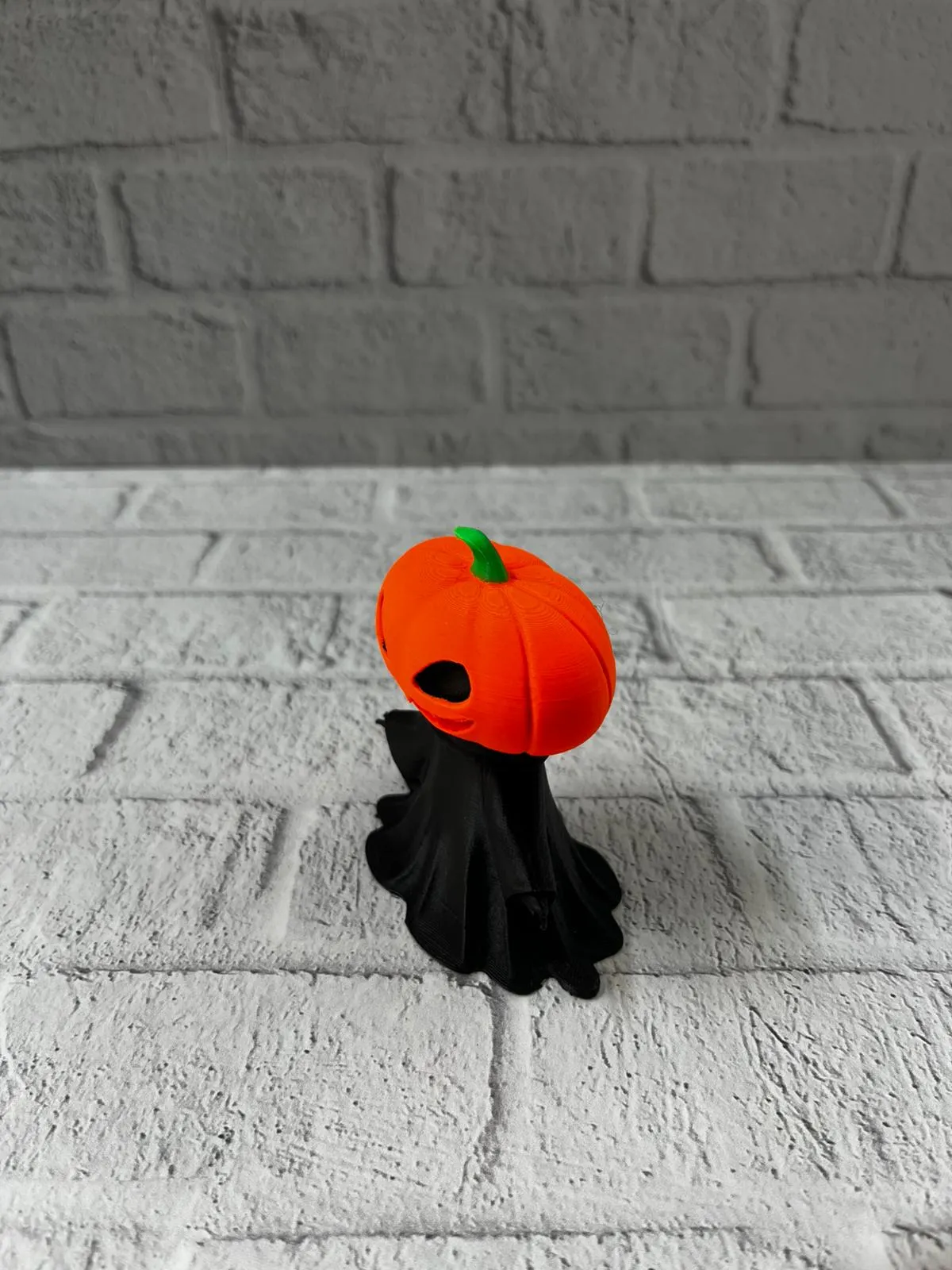 Balkabağı Figür 9cm Cadılar Bayramı Dekoratif Biblo