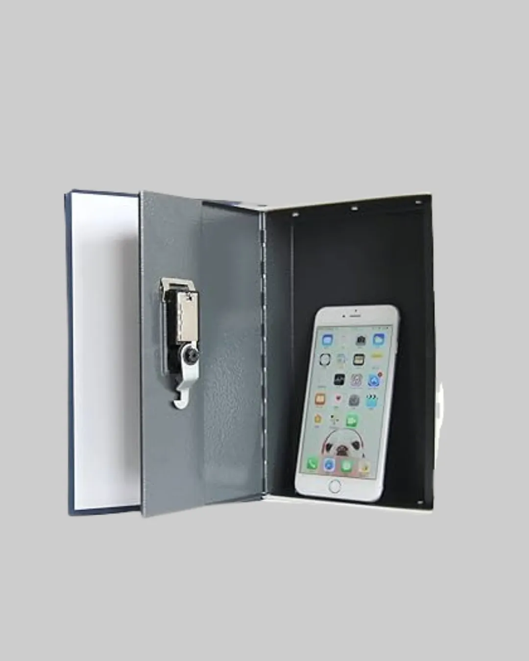 Anahtarlı Gizli Kitap Kasa – Metal İç Yapı, Kamuflajlı Sözlük Tasarım