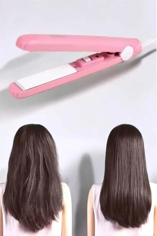 Seramik Kaplama Taşınabilir Mini Saç Düzleştirici Seyahat Dostu Tasarım