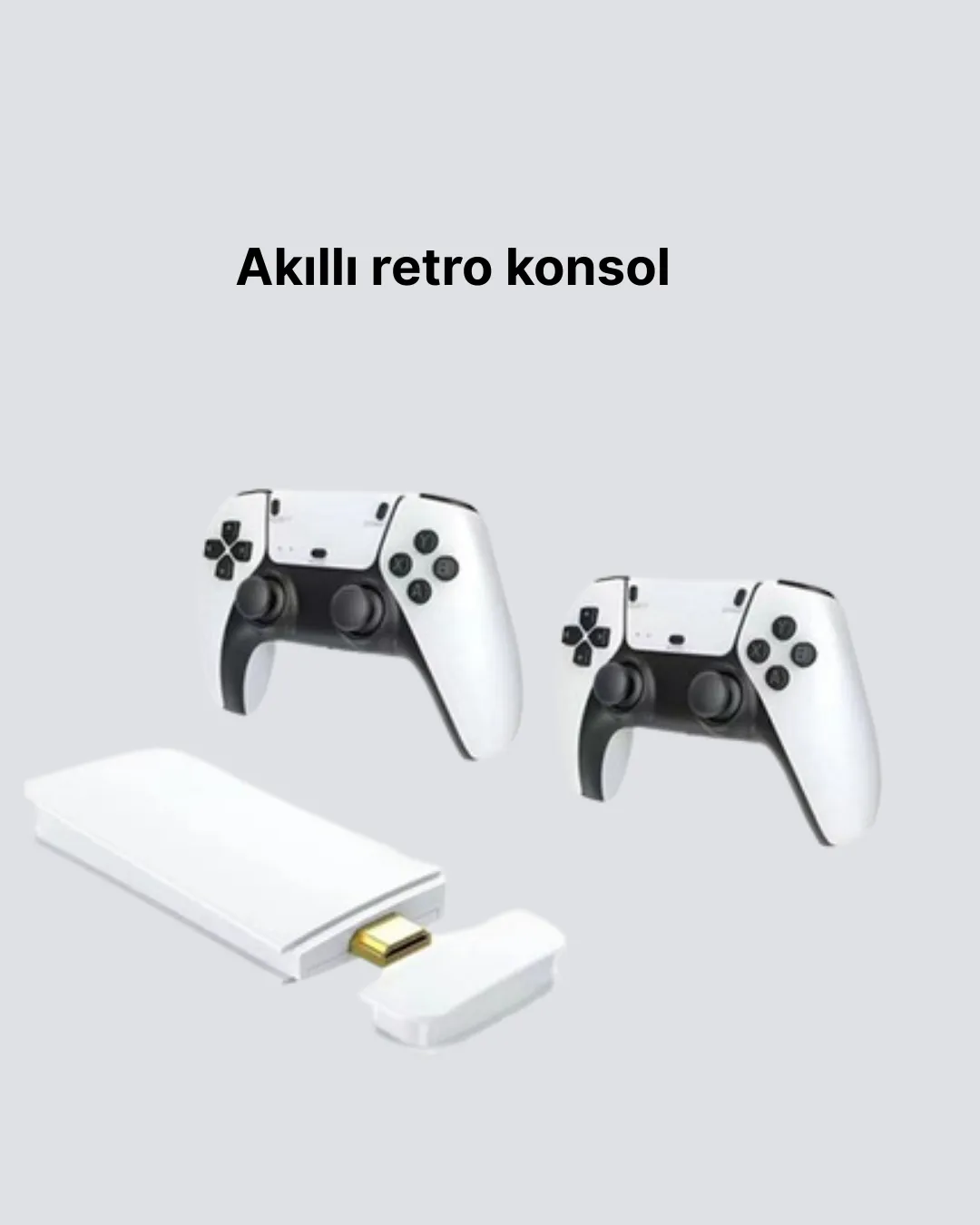 HDMI ve Kablosuz Kontrolcülü 20.000 Oyunlu Retro Oyun Konsolu