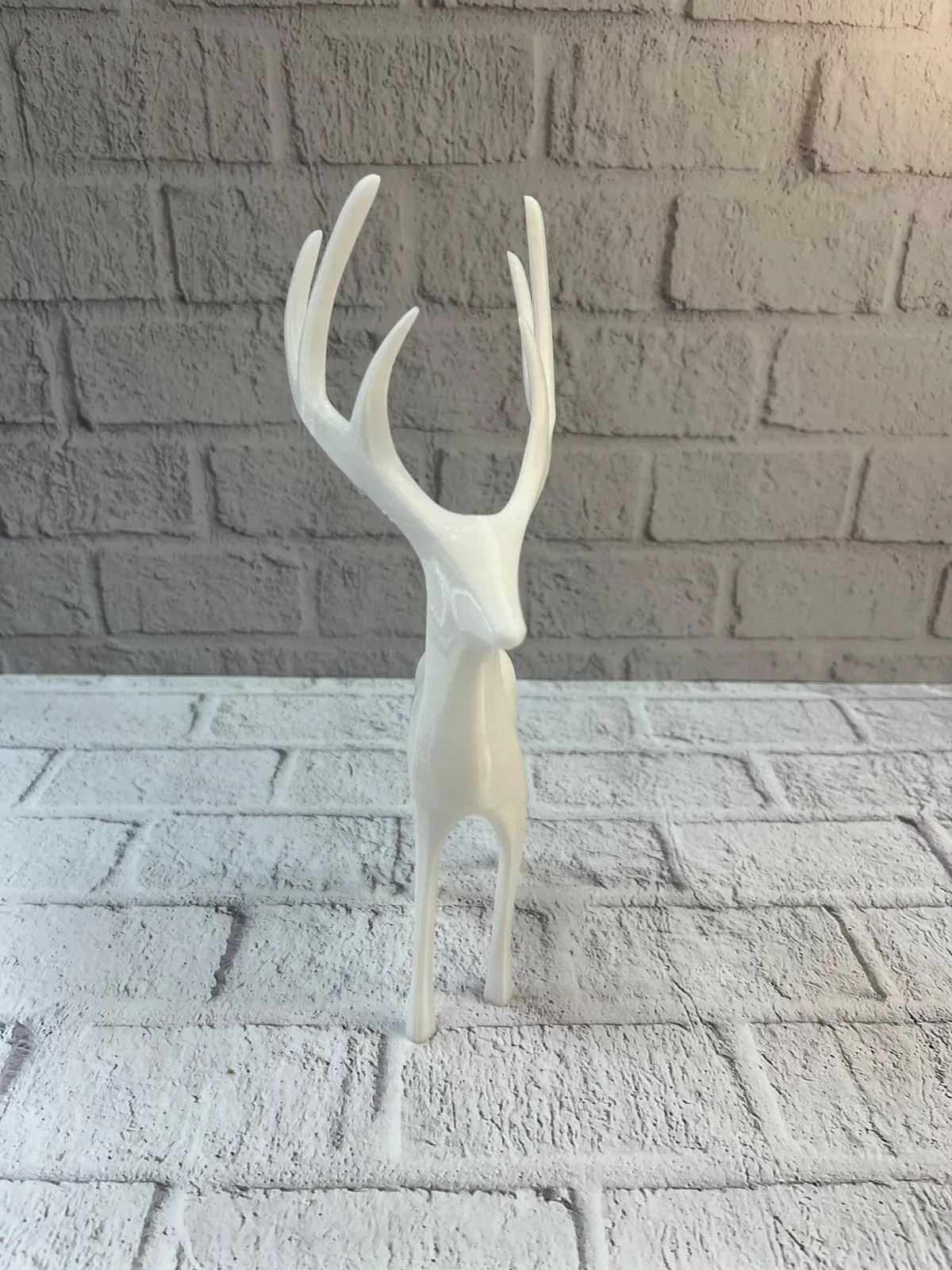 GEYİK FİGÜRÜ BEYAZ
