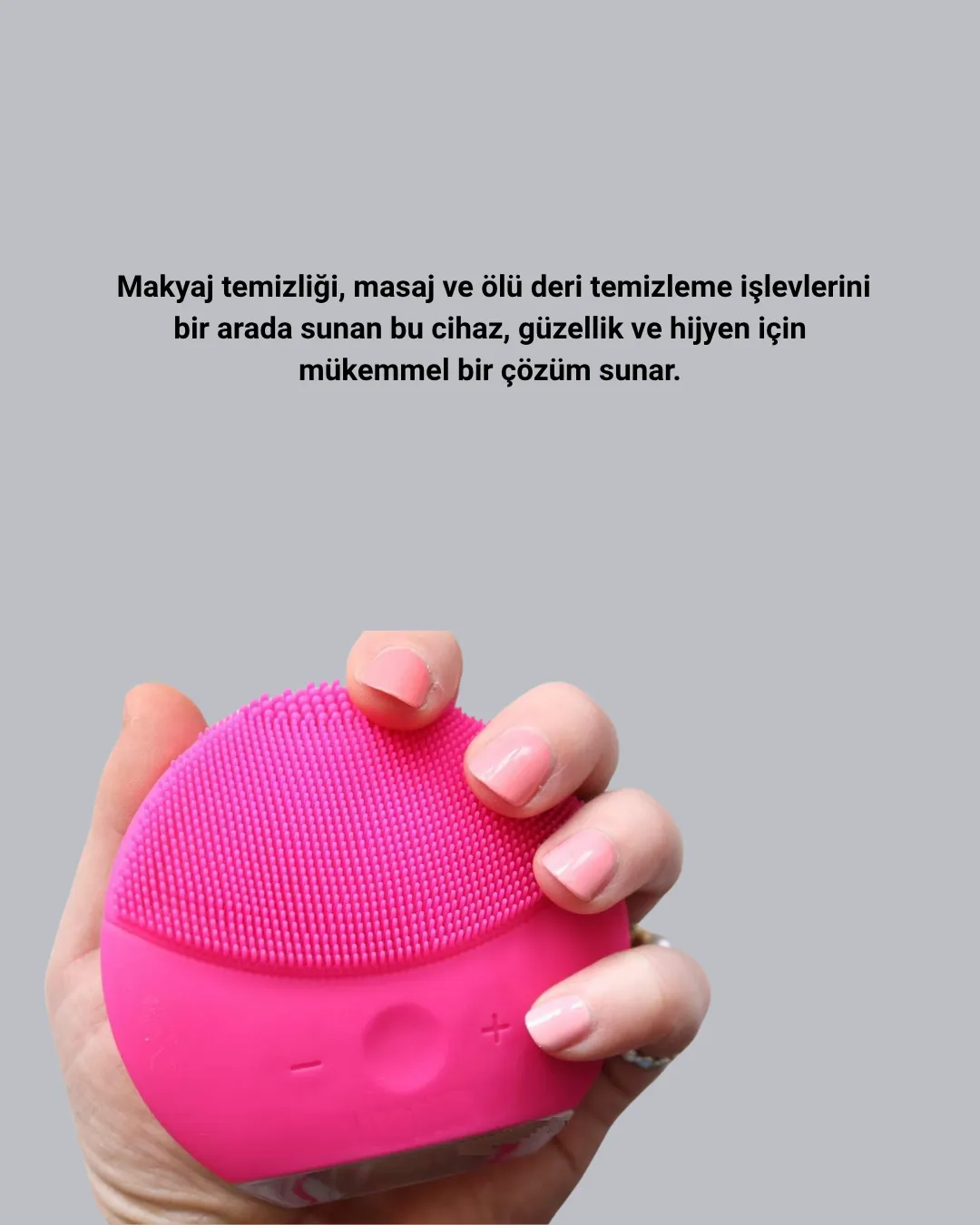 Çok İşlevli Şarjlı Yüz Temizleme ve Masaj Aleti – Derinlemesine Temizlik, Cilt Yenileme ve Kan Dolaşımı Artırıcı