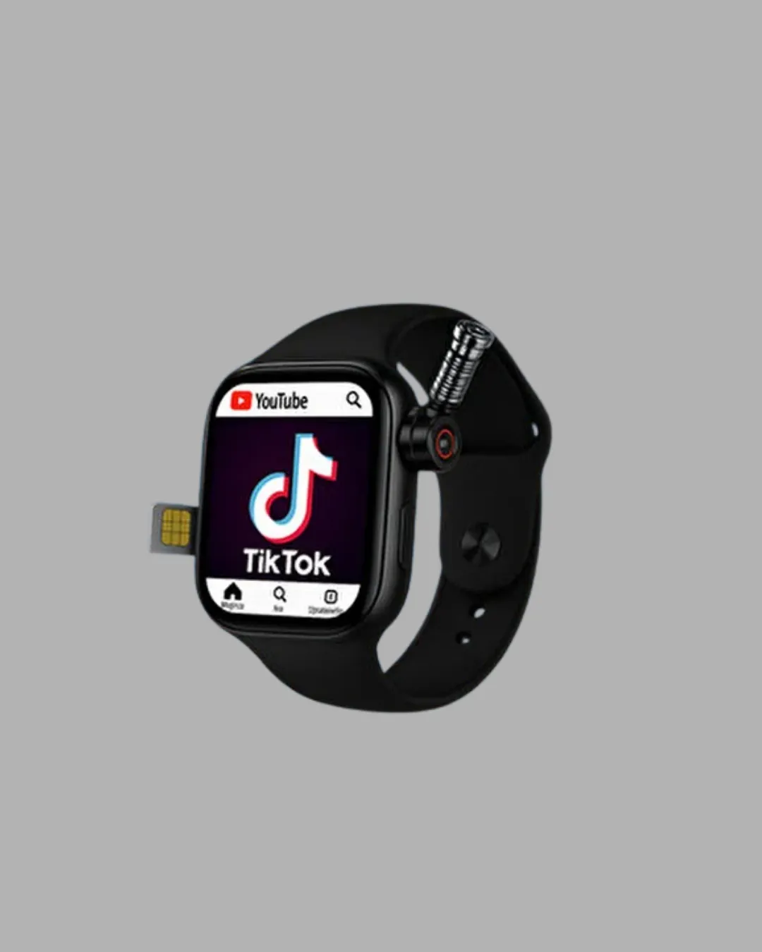 SIM Kartlı GPS Destekli Akıllı Saat Sesli Görüşmeli