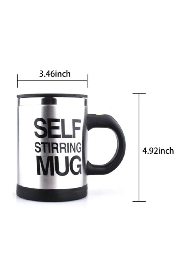 Sıcak Tutan Termos Bardak Kendi Kendini Karıştıran Mikser Kupa