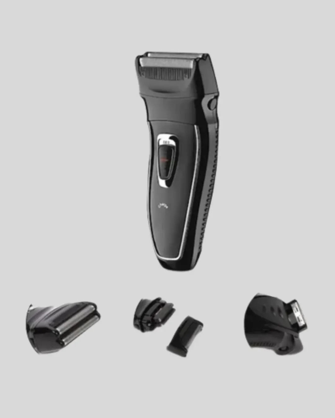 Şarjlı Kablosuz Tıraş Makinesi Çift Başlık Kuru Tıraş Ergonomik Taşınabilir