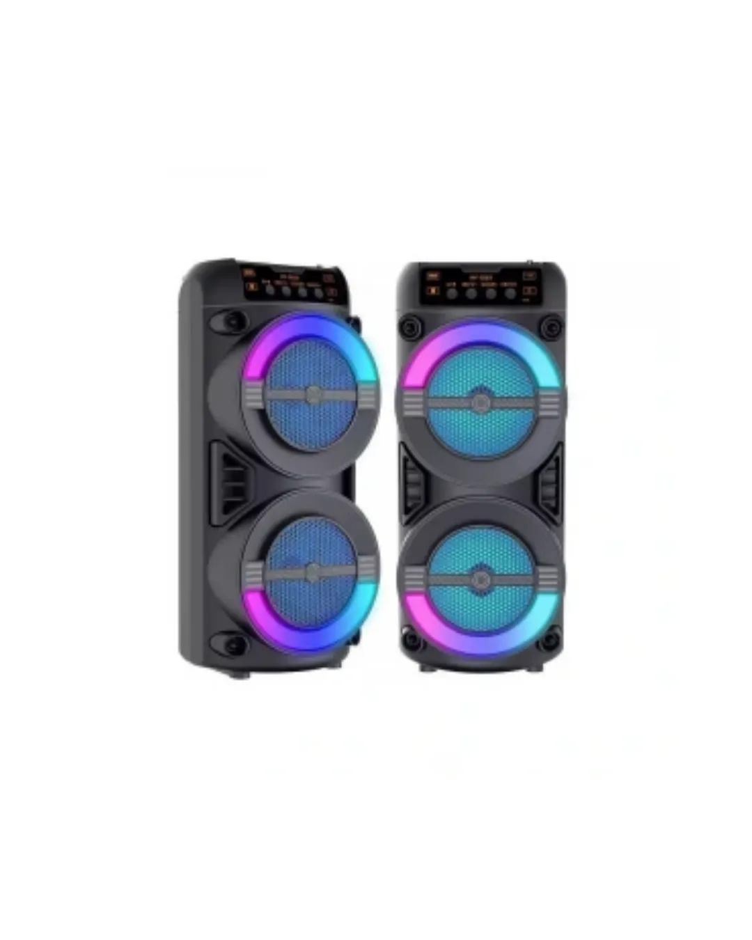 RGB Işıklı Bluetooth Hoparlör Kablosuz Taşınabilir Stereo Speaker