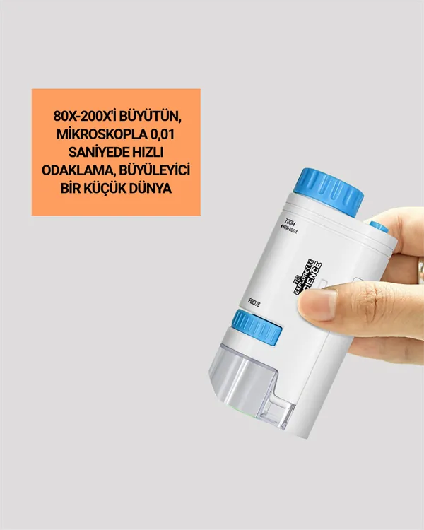 MİNİ ÇOCUK MİKROSKOBU