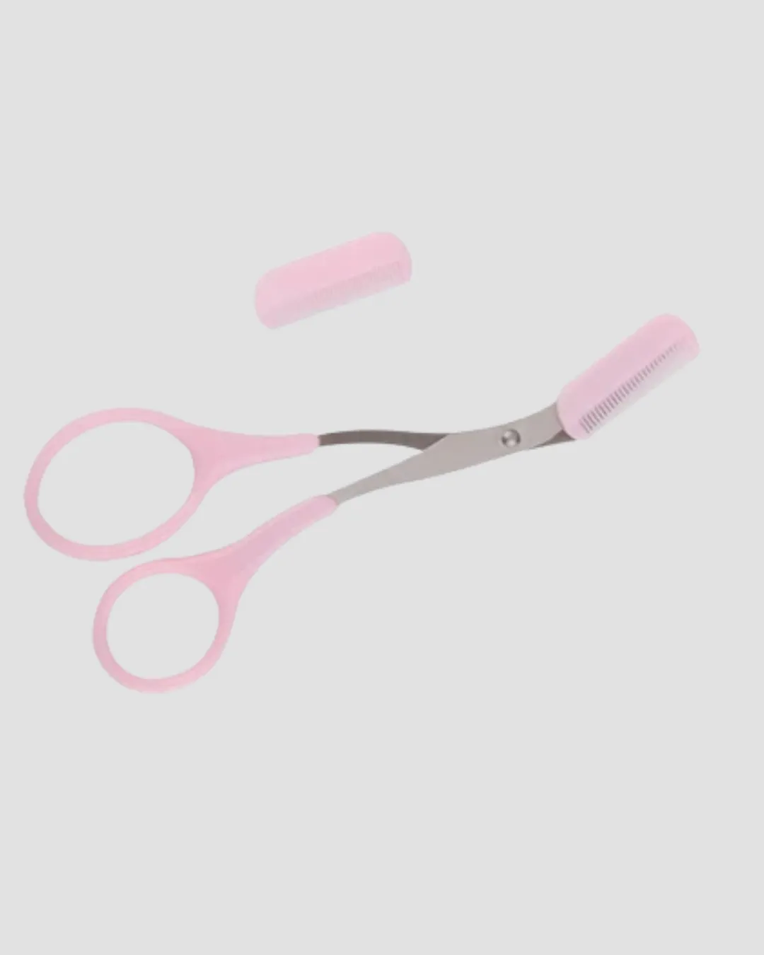 Tarak ve Fırça Başlıklı Kaş Şekillendirme Makası