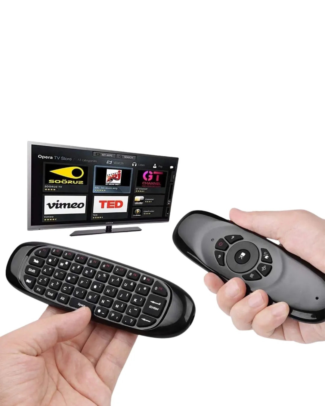 Kablosuz Air Mouse Mini Klavye Çok Fonksiyonlu