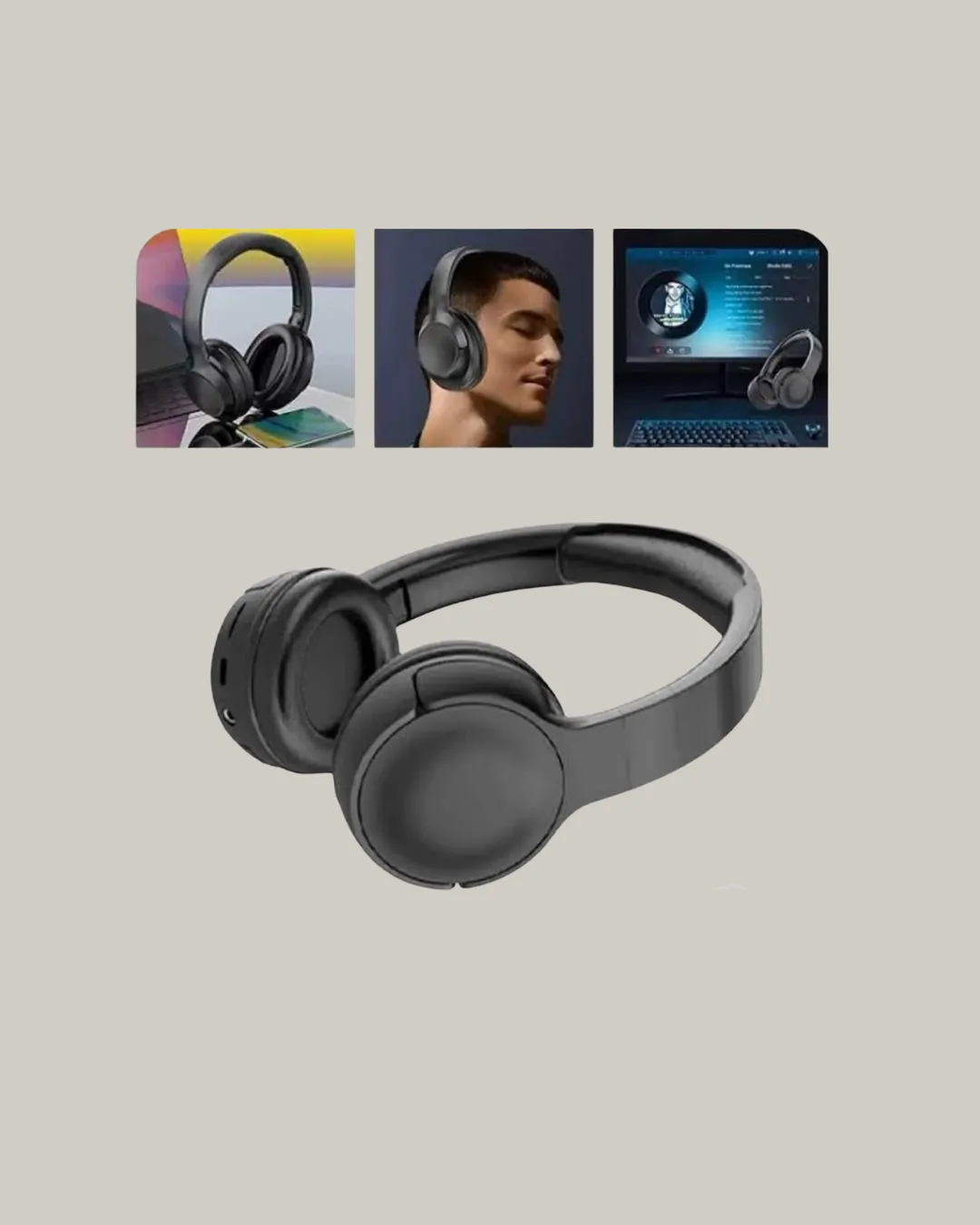 3.2 cm Sürücülü Ergonomik Kablosuz Kulaklık