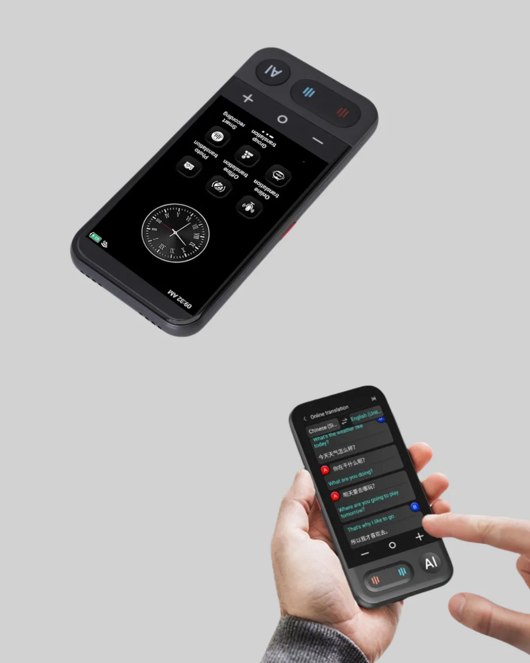 Akıllı Taşınabilir Tercüman – 17 Çevrimdışı, 139 Çevrimiçi Dil Desteği