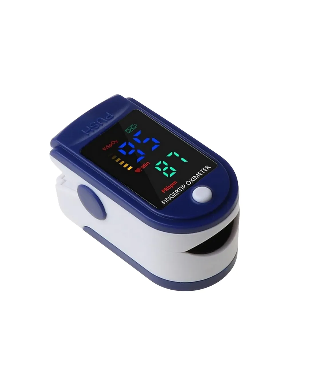 Taşınabilir Parmak Oksimetresi Güvenilir Oksijen Doygunluk Ölçer