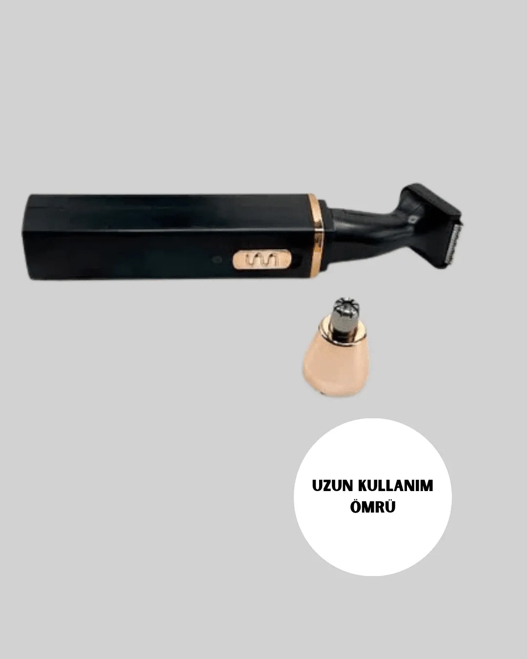 USB Şarjlı Sessiz Burun ve Kulak Kılı Temizleme Cihazı