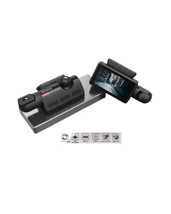 3 inç IPS Ekranlı Full HD Araç Kamerası – WiFi, Gece Görüş ve Hareket Algılama Özellikli Dashcam