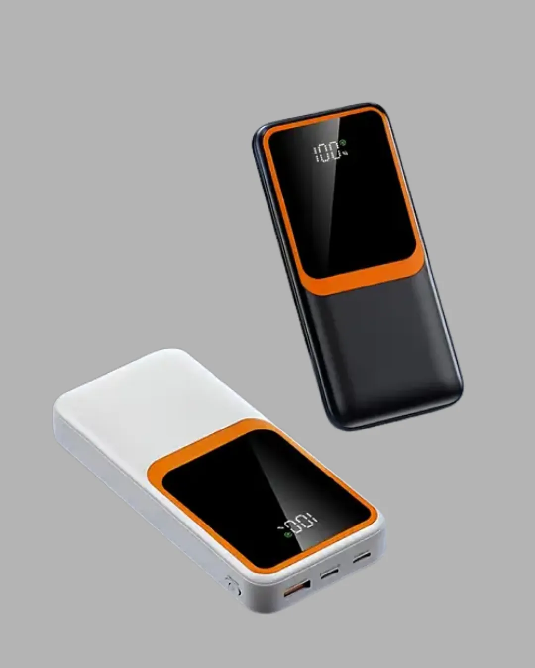 Taşınabilir 10000 mAh Powerbank – Dijital Göstergeli, Type-C ve USB Çıkışlı