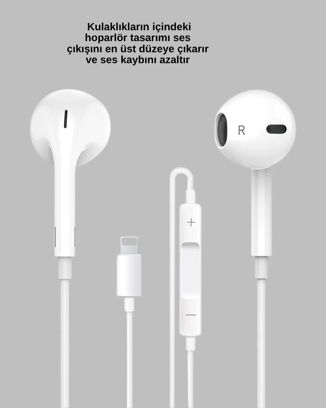 Ergonomik Tasarımlı Stereo Ses Performanslı Kablolu Kulaklık