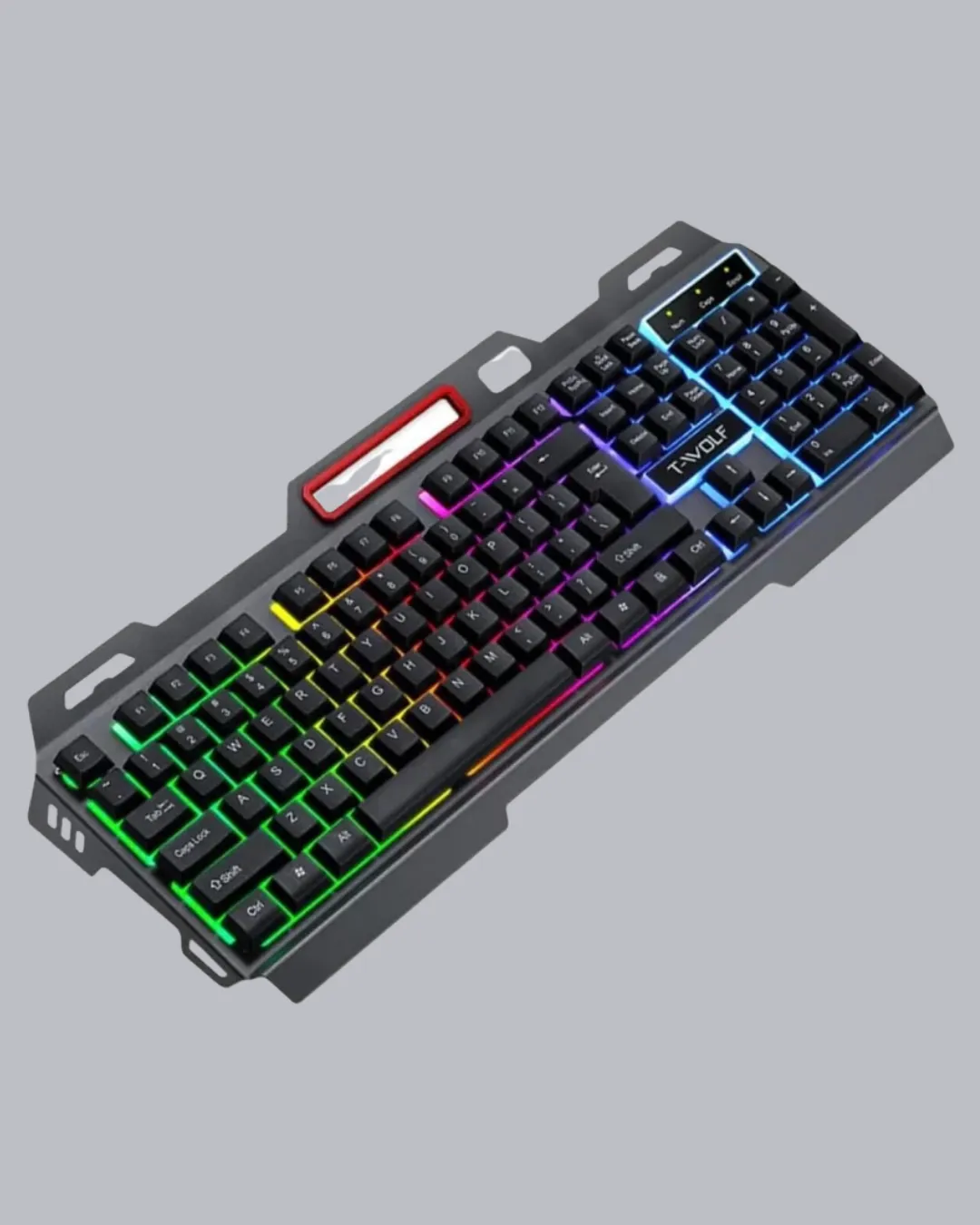 RGB Işıklı Oyuncu Klavye Mouse Seti – Türkçe Q, Ayarlanabilir DPI, Ergonomik ve Dayanıklı Tasarım