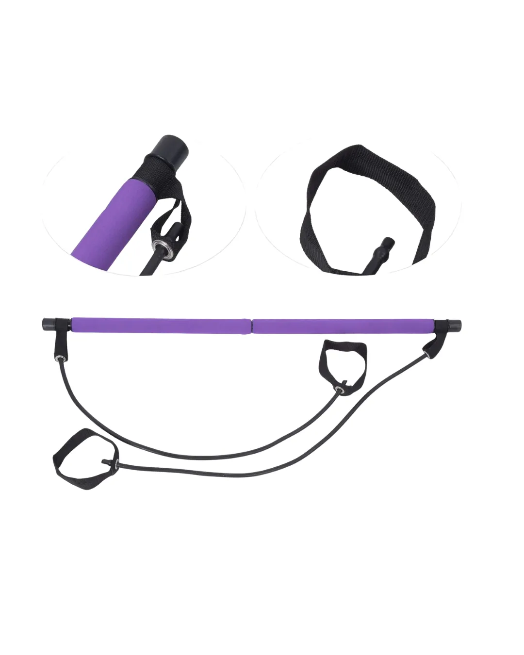 Pilates Bar Direnç Çubuğu Kas Tonlama ve Esneklik Artırıcı Tasarım