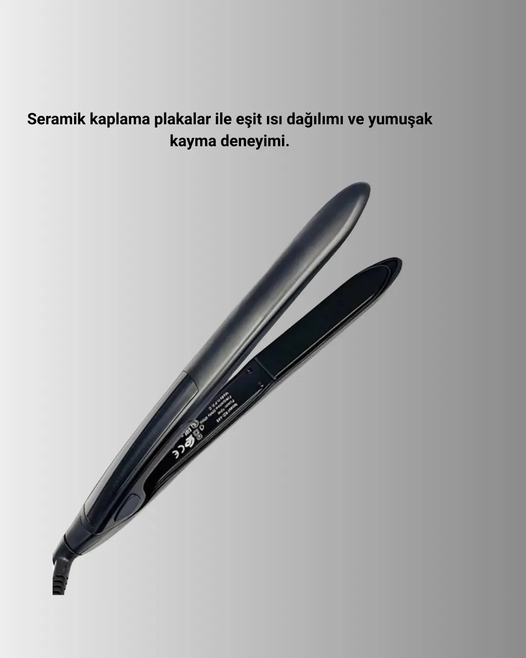 2025 Seri Profesyonel Isı Ayarlı Titanyum Kaplama Saç Düzleştirici Dijital Ekranlı