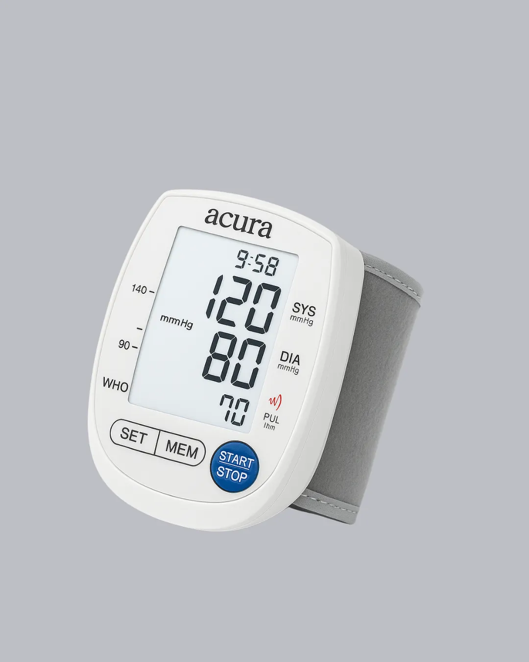 Bilekten Ölçer Tansiyon Aleti Şarjlı-Pilli Hafızalı Pratik Kullanım