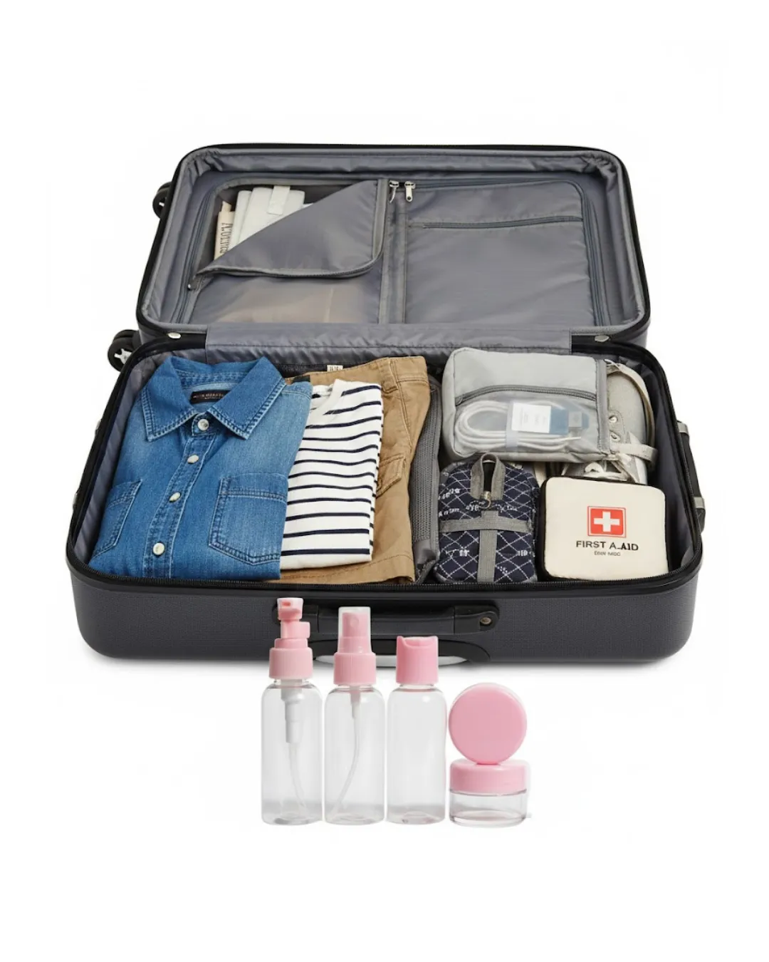 Taşınabilir 5’li Seyahat Kozmetik Şişe Seti 30 ml Sızdırmaz