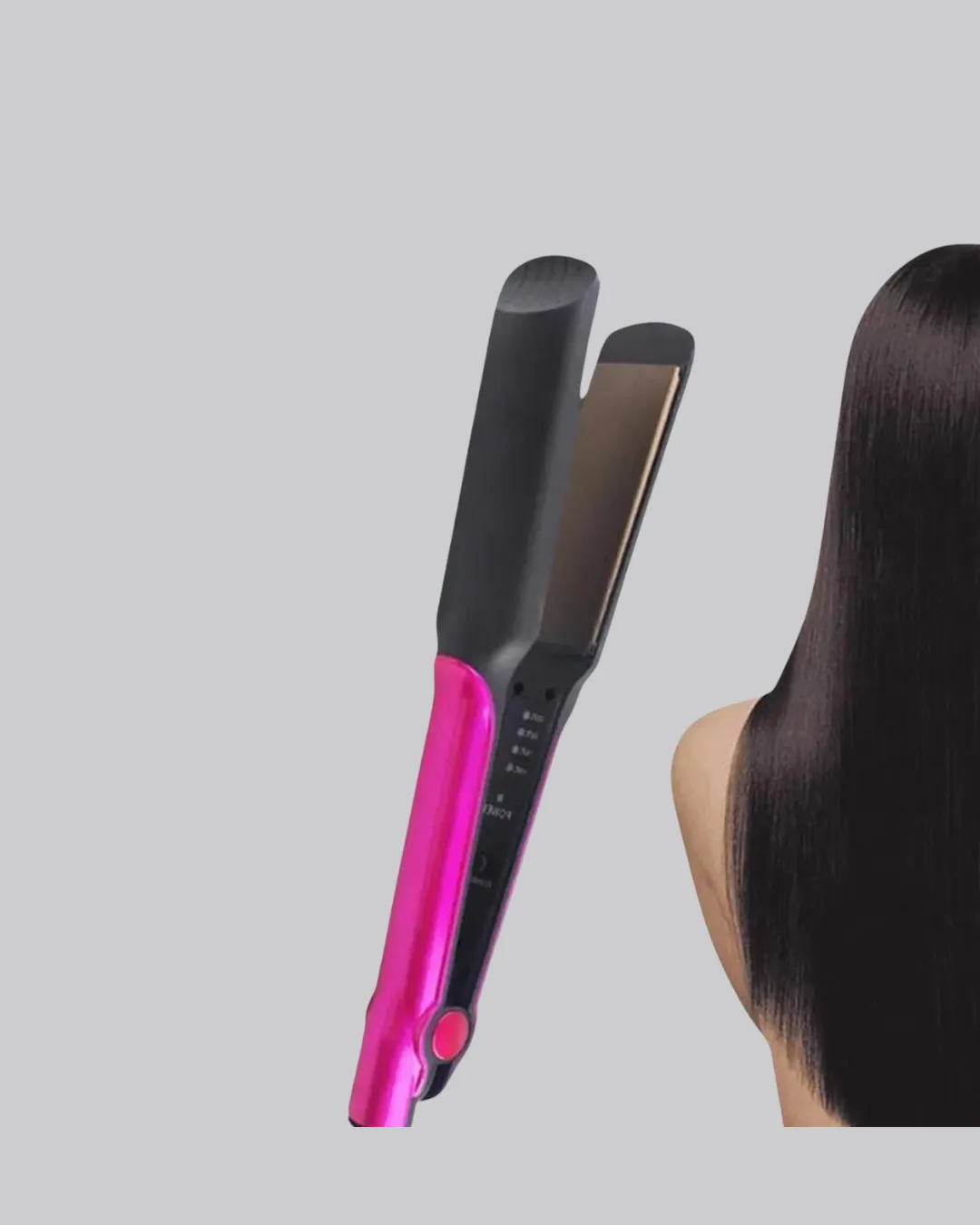 İyonik Saç Düzleştirici – 220°C Isıya Kadar Çıkan, LED Göstergeli ve Eşit Isı Dağılımlı Plaka