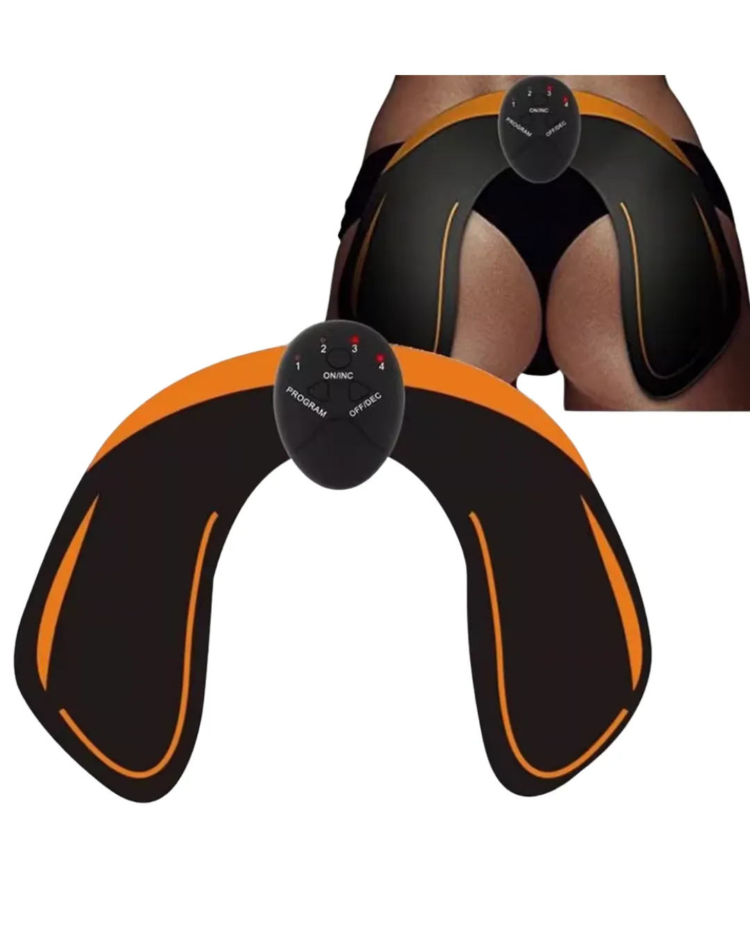 EMS Kalça Şekillendirici Kas Uyarıcı Elektrikli Egzersiz Cihazı Evde Spor Aleti