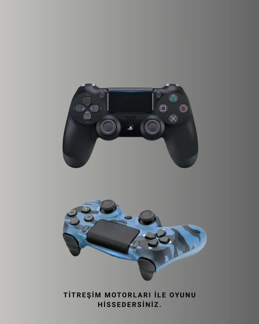 Titreşim Motorlu Oyun Kolu – Gerçekçi Geri Bildirim ve Etkileşim