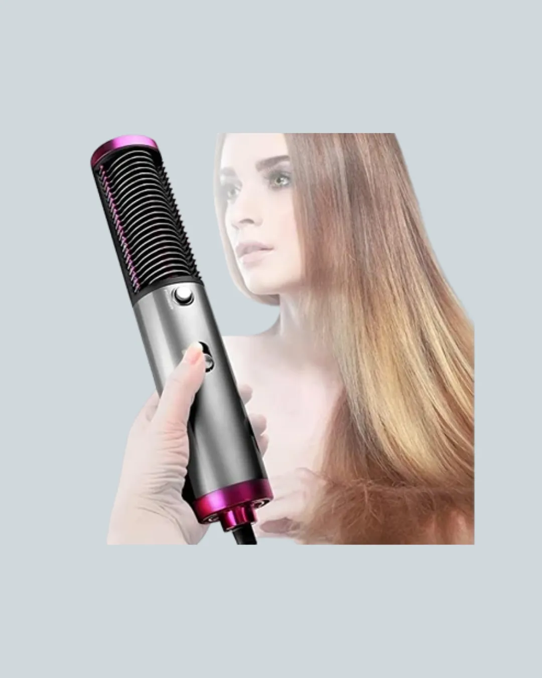 Ergonomik Tasarımlı Hafif ve Taşınabilir Sıcak Hava Fırçası