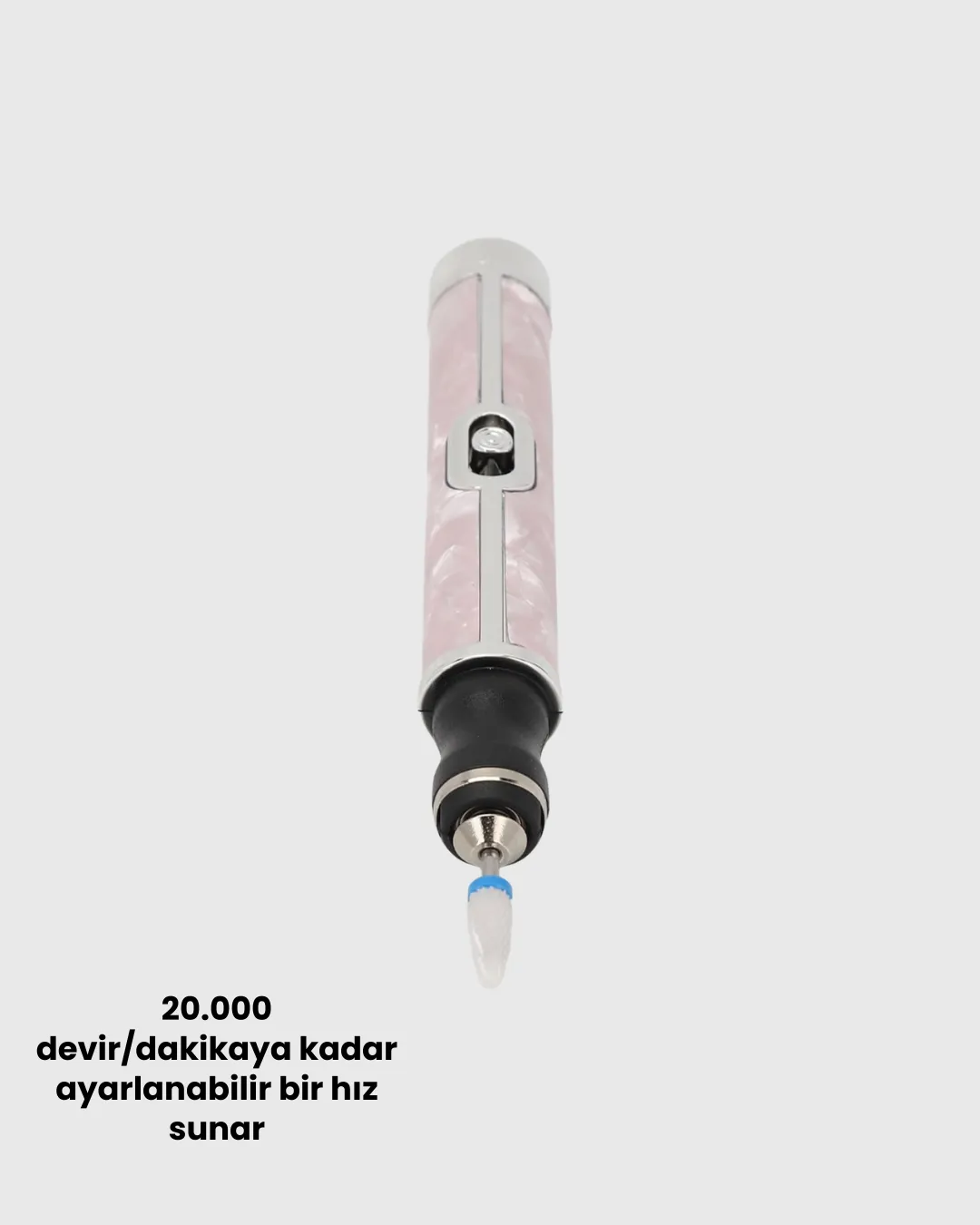 USB Şarjlı Profesyonel 20.000 RPM Elektrikli Oje Sökücü ve Tırnak Bakım Aleti