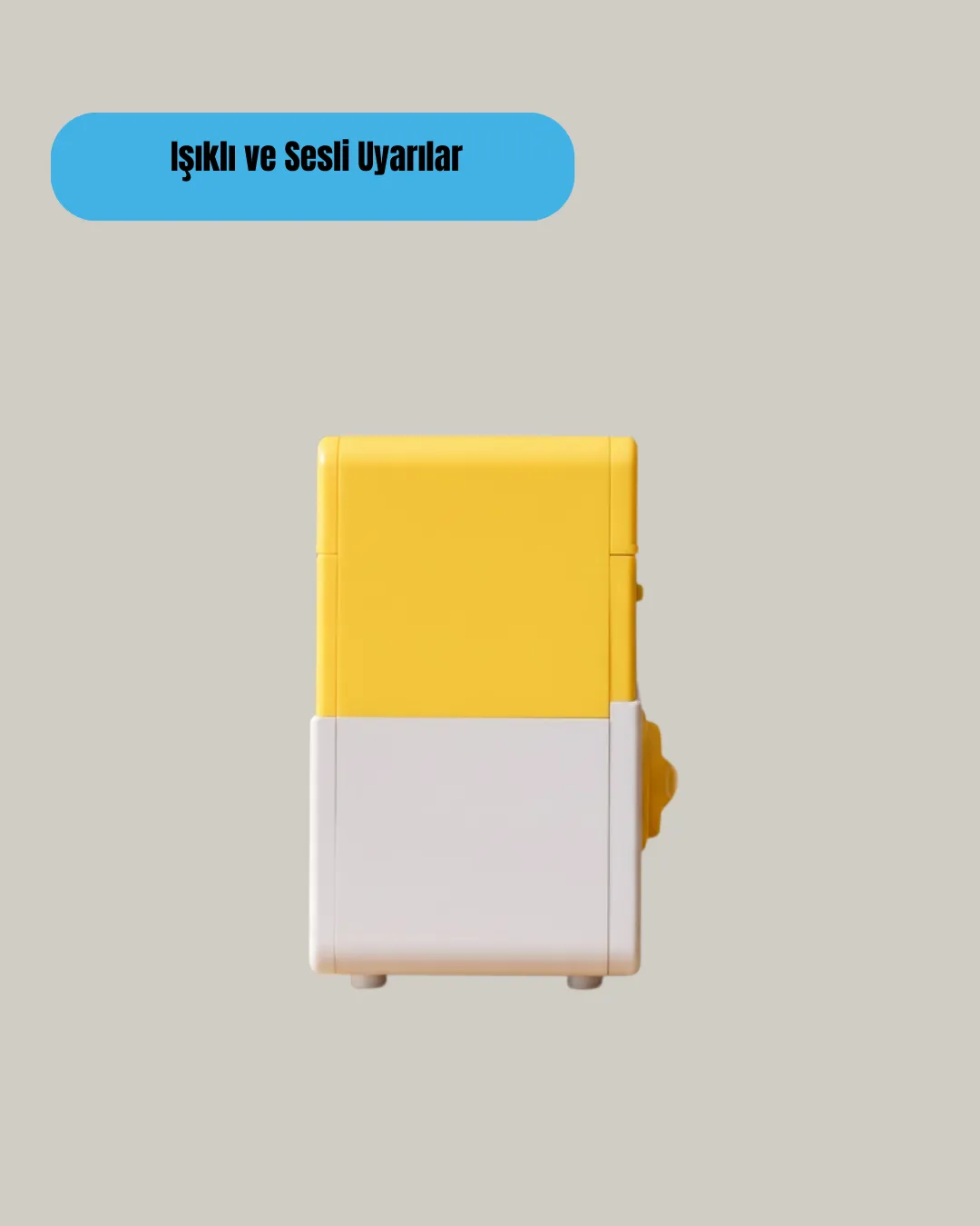 Sarı Elektronik Şifreli ATM Görünümlü Çocuk Kumbarası