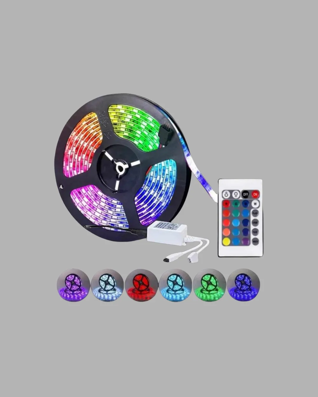 Smart Şerit LED Işık – Uzaktan Kumandalı, USB Girişli, Müzik Modlu