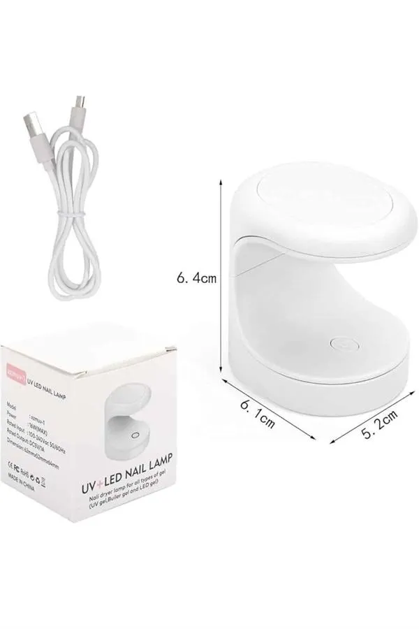 Mini Taşınabilir Kalıcı Oje Jel Tırnak Kurutucu Fototerapi Makinesi