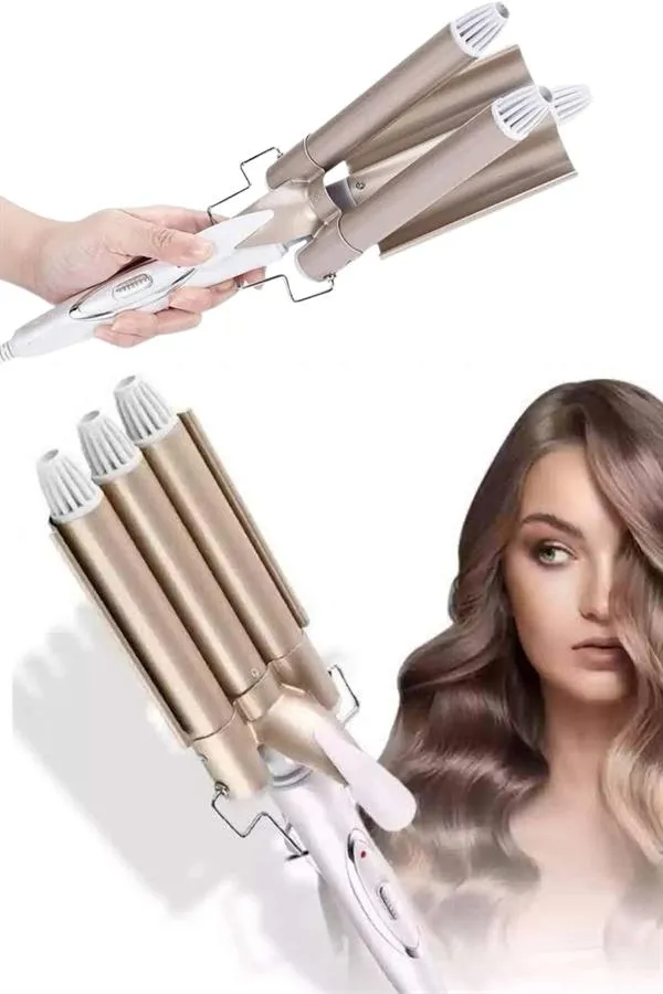 Wag Maşa Profesyonel Saç Şekillendirici İyon Özellikli Isı Kademeli