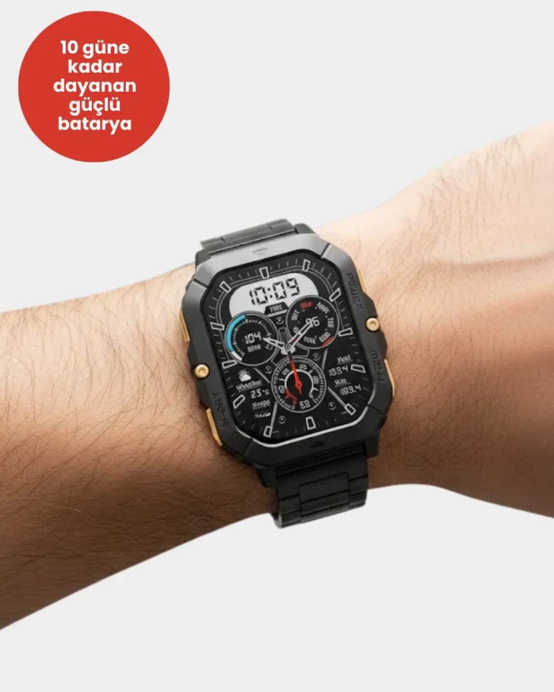 Bildirim ve Spor Takipli Akıllı Saat